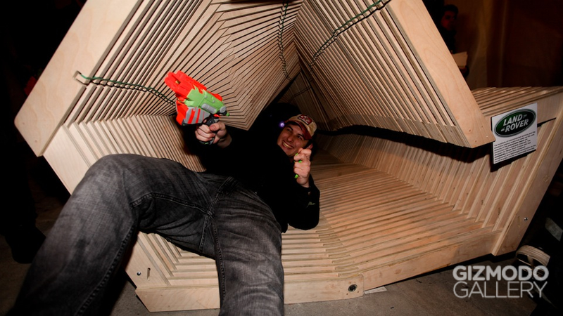 Illustration for article titled Gizmodo Gallery Reader Meet Up Nerf Party Gallery